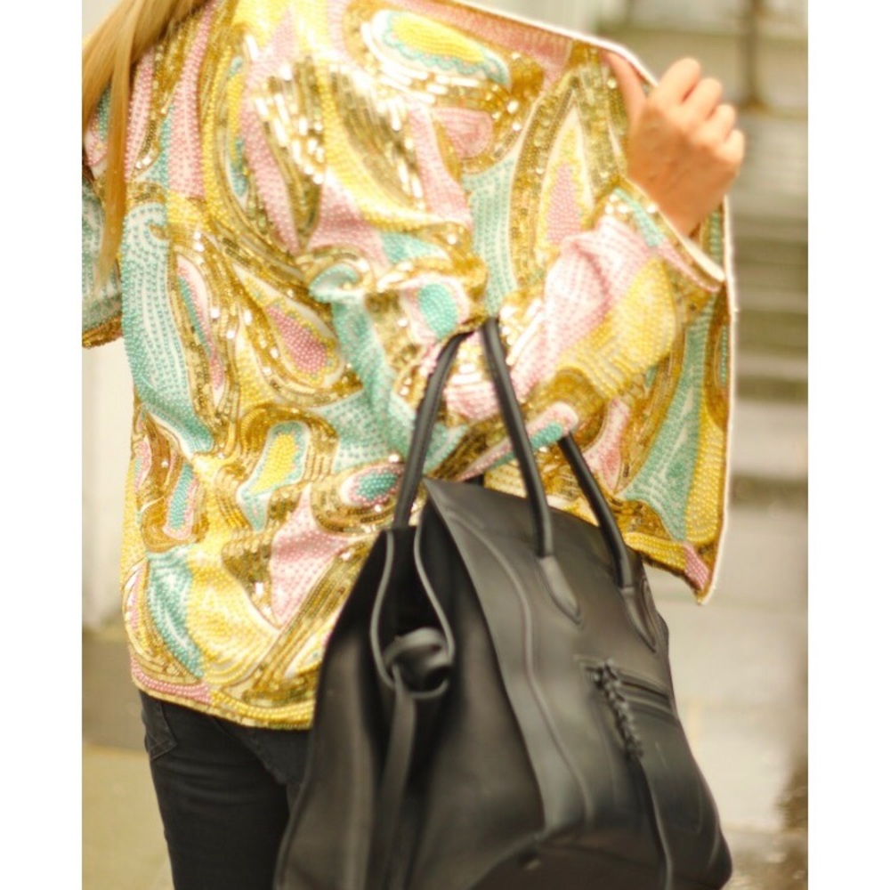 Virgos lounge sequin blazer - Picture 2 of 7